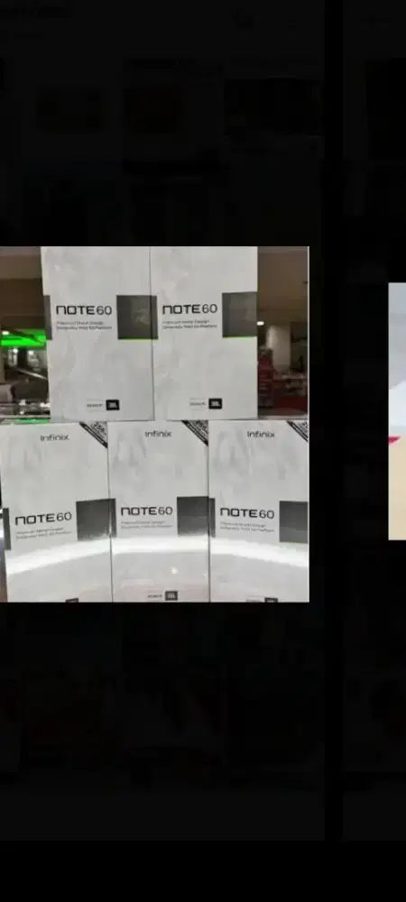 Infinix note 60 256gb ram 8gb pro garansi resmi