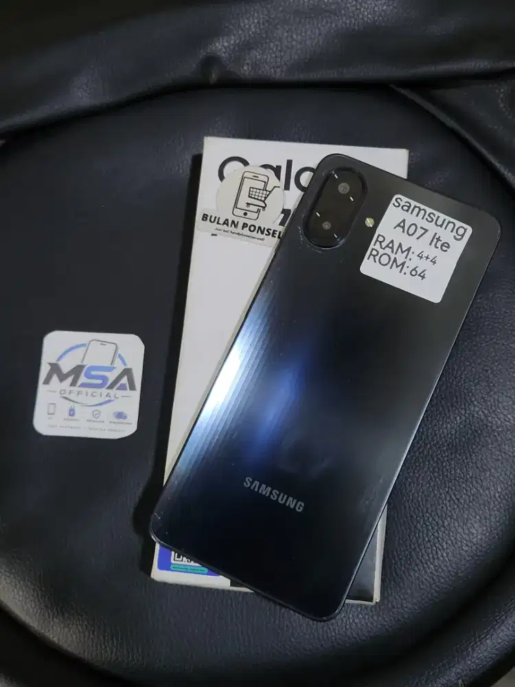 SAMSUNG A07 4G 4+4/64 HARGA PAS FULLSET + ADAPTOR