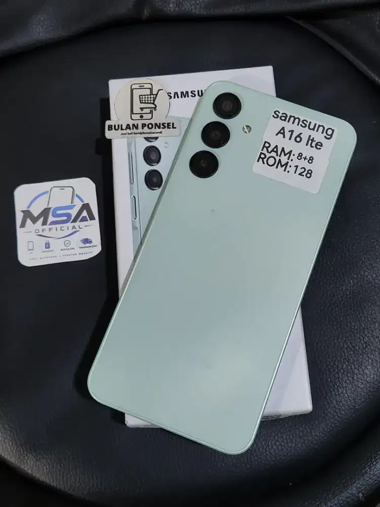 SAMSUNG A16 4G 8+8/128 HARGA PAS FULSLET + ADAOTOR