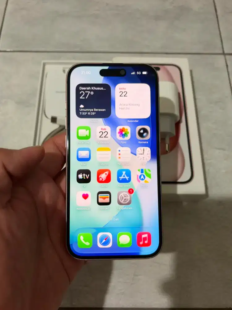 IPHONE 15 128GB Fullset Original IBox