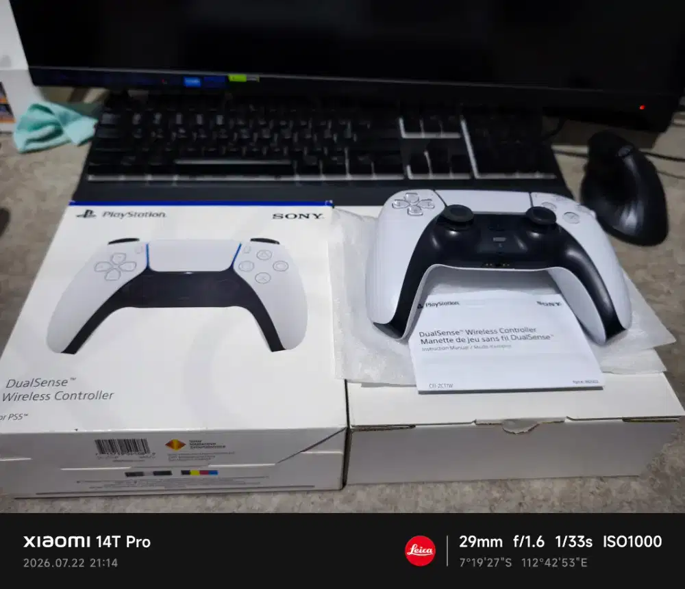 Dualsense controller dan TMR Joystick