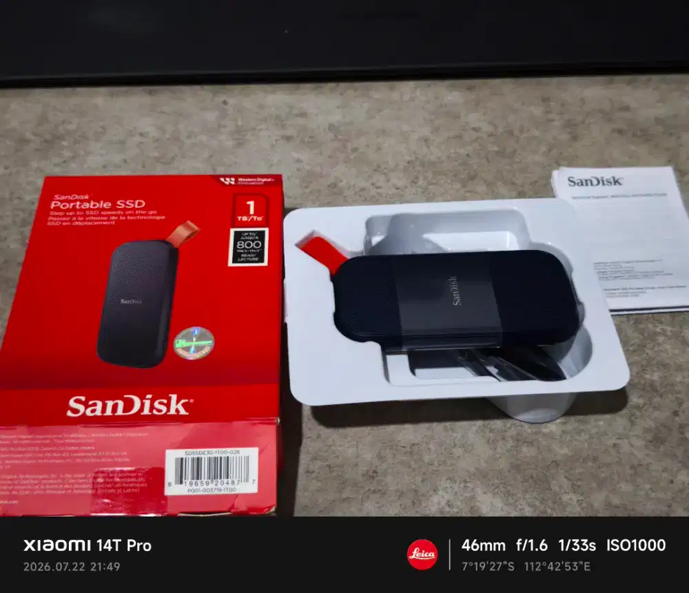 Portable ssd sandisk data script