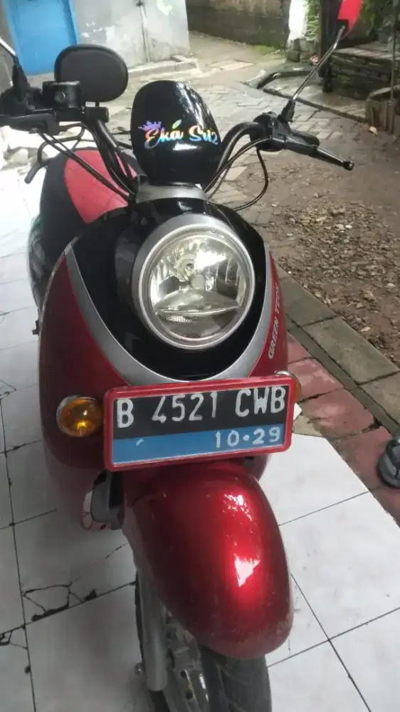 Dijual cepat motor listrik jenis scopy pemakaian pribadi