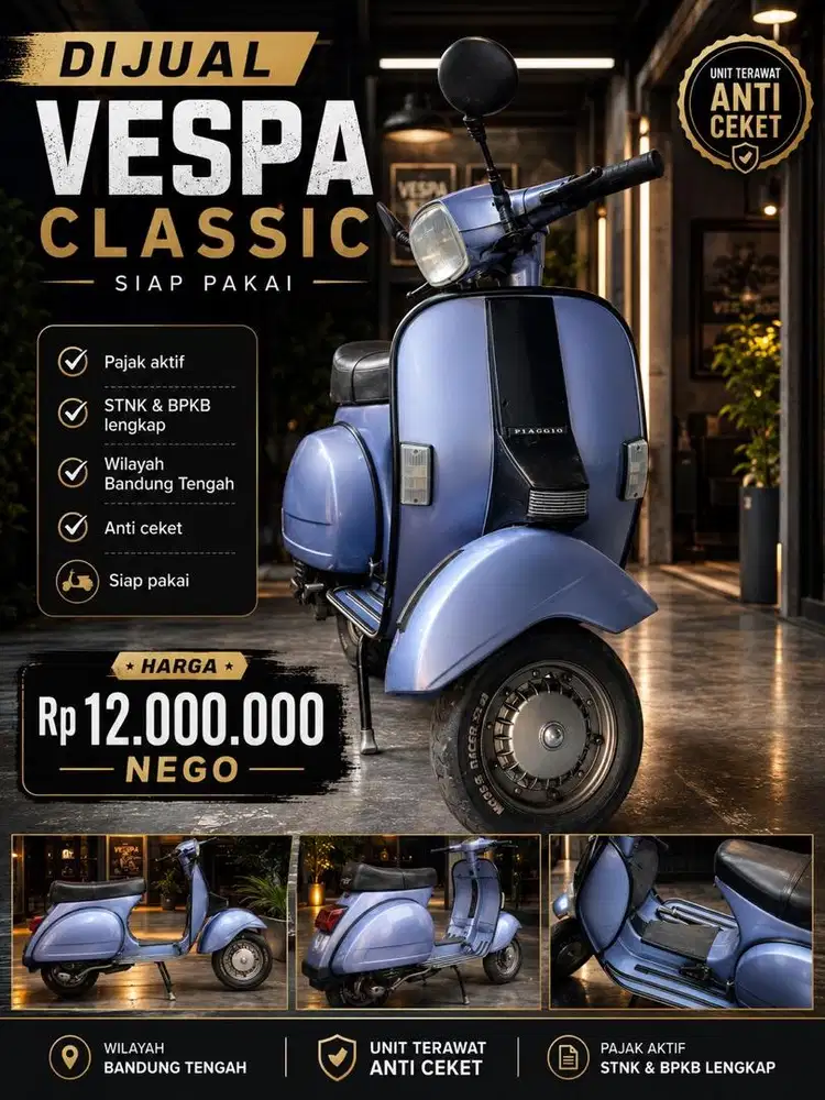 Vepsa p150s 1981 biru