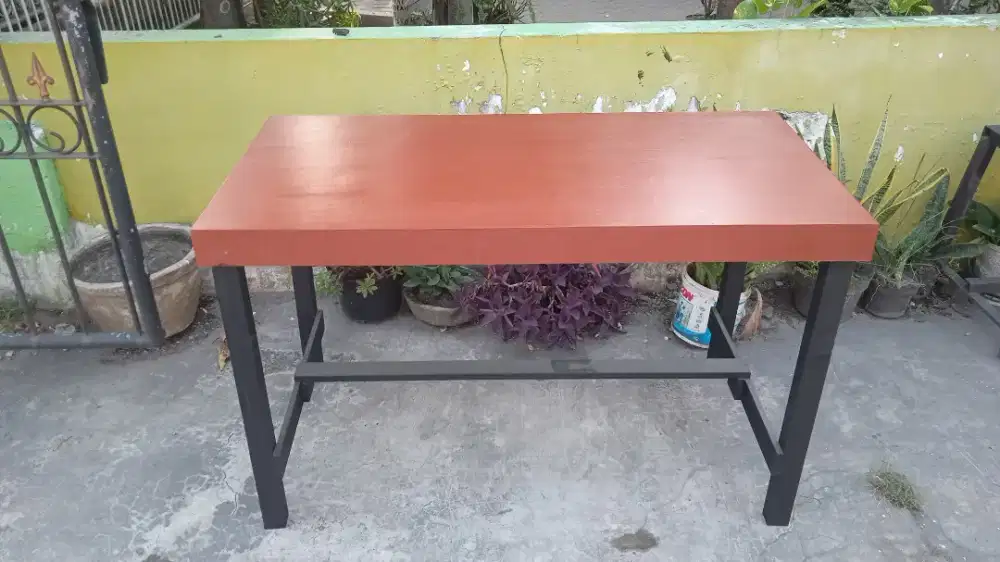Meja warung makan panjang 120cm ready stok