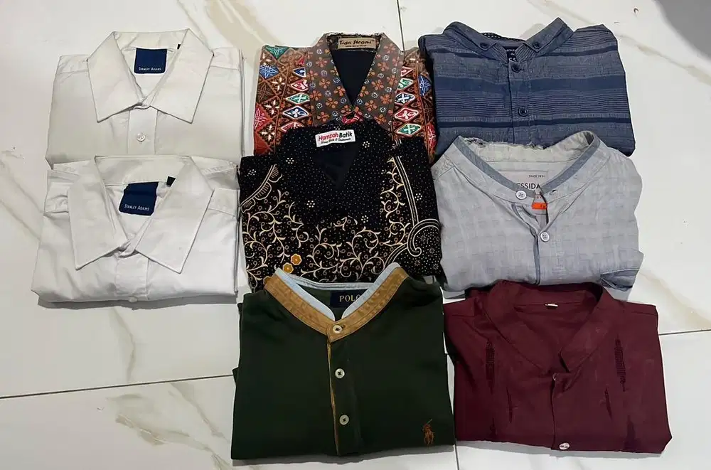 Baju pria bekas