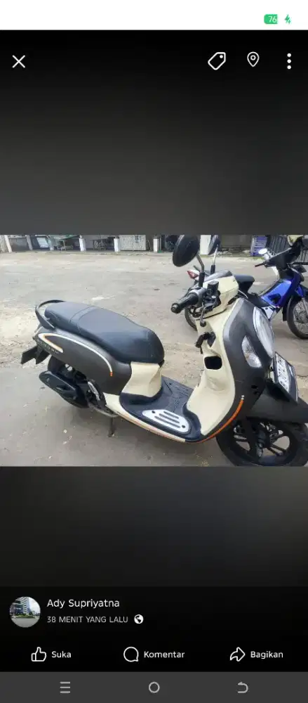 Scoopy 2023 low km