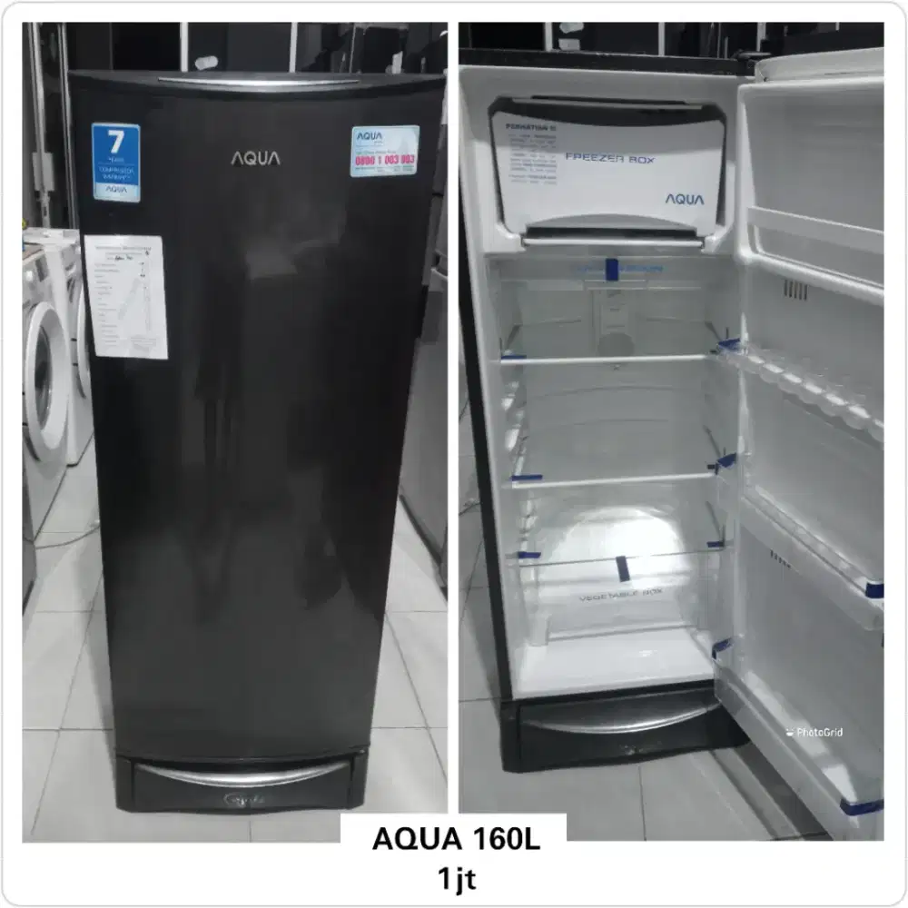 KULKAS 1 PINTU AQUA
