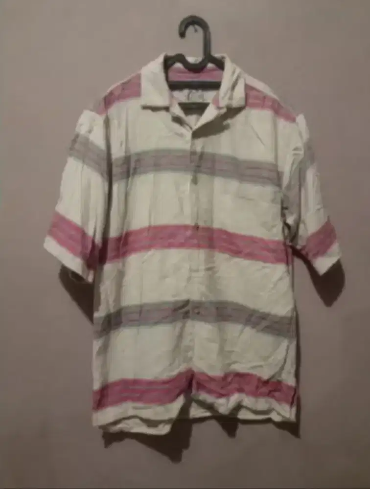 Baju pria motif garis