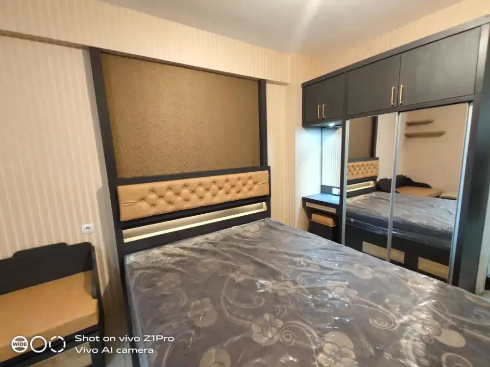 SEWA MURAH STUDIO FURNISH BASSURA CITY LANTAI RENDAH SIAP HUNI