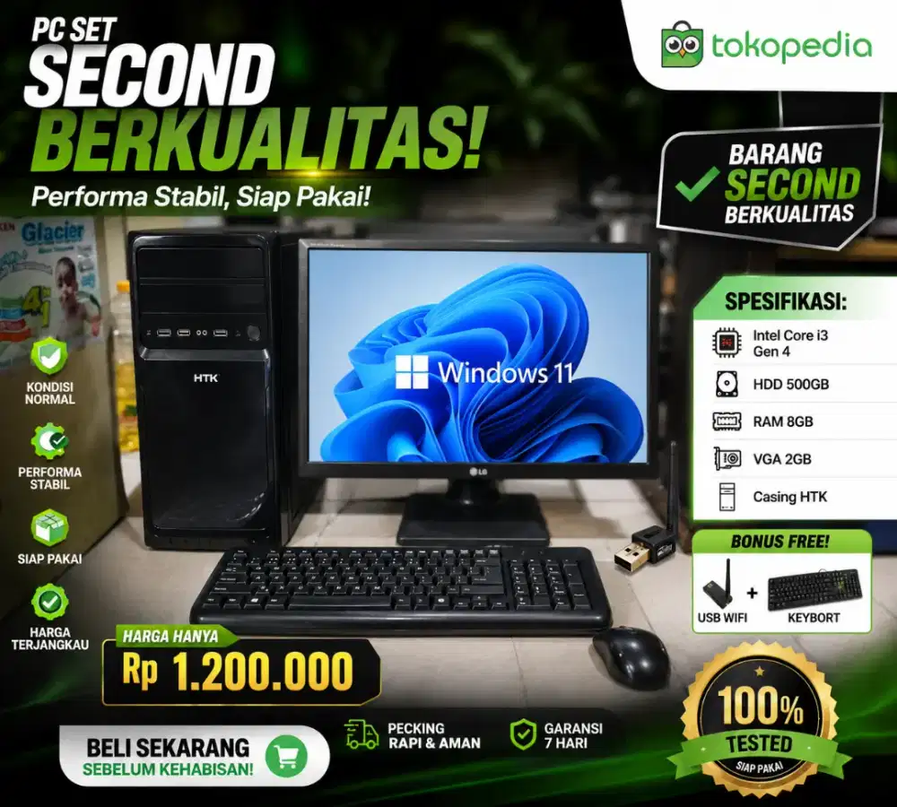 Komputer tinggal pake