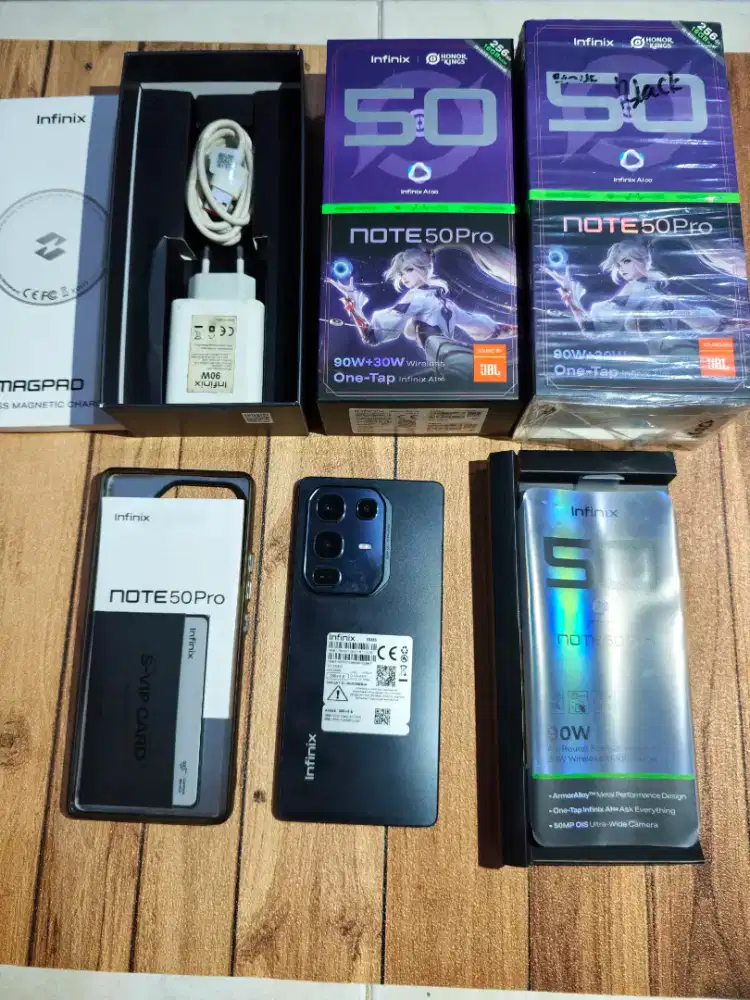 Infinix Note 50 Pro 8/256 fullset ori lengkap