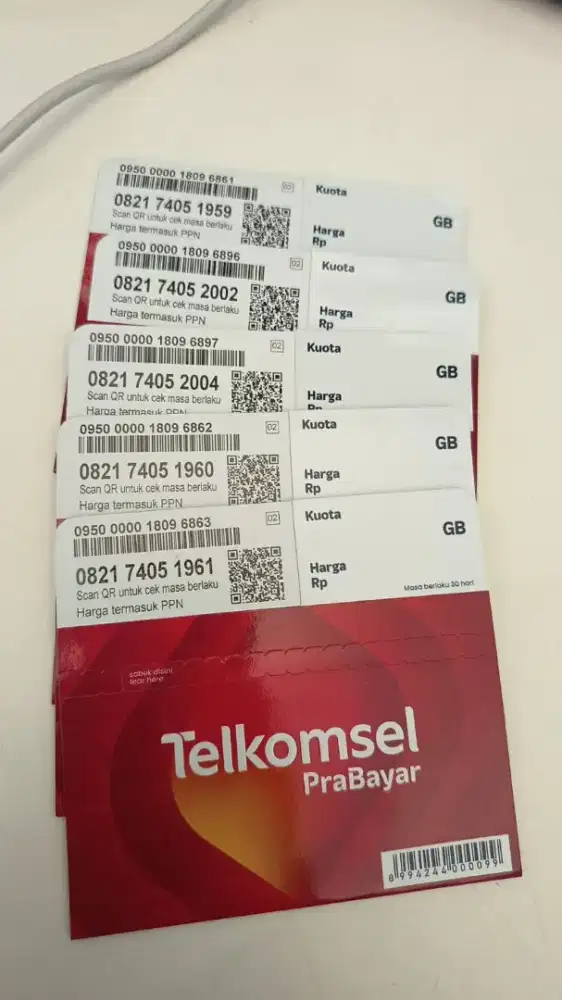 Kartuu provider telkomsel prabayar