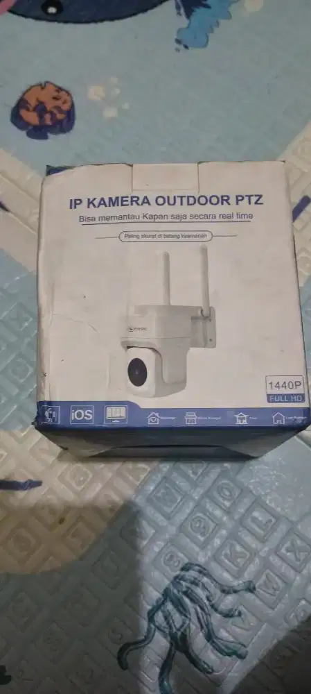 Kamera CCTV eyesec es07 4 MP fhd smart ptz WiFi nvr camera
