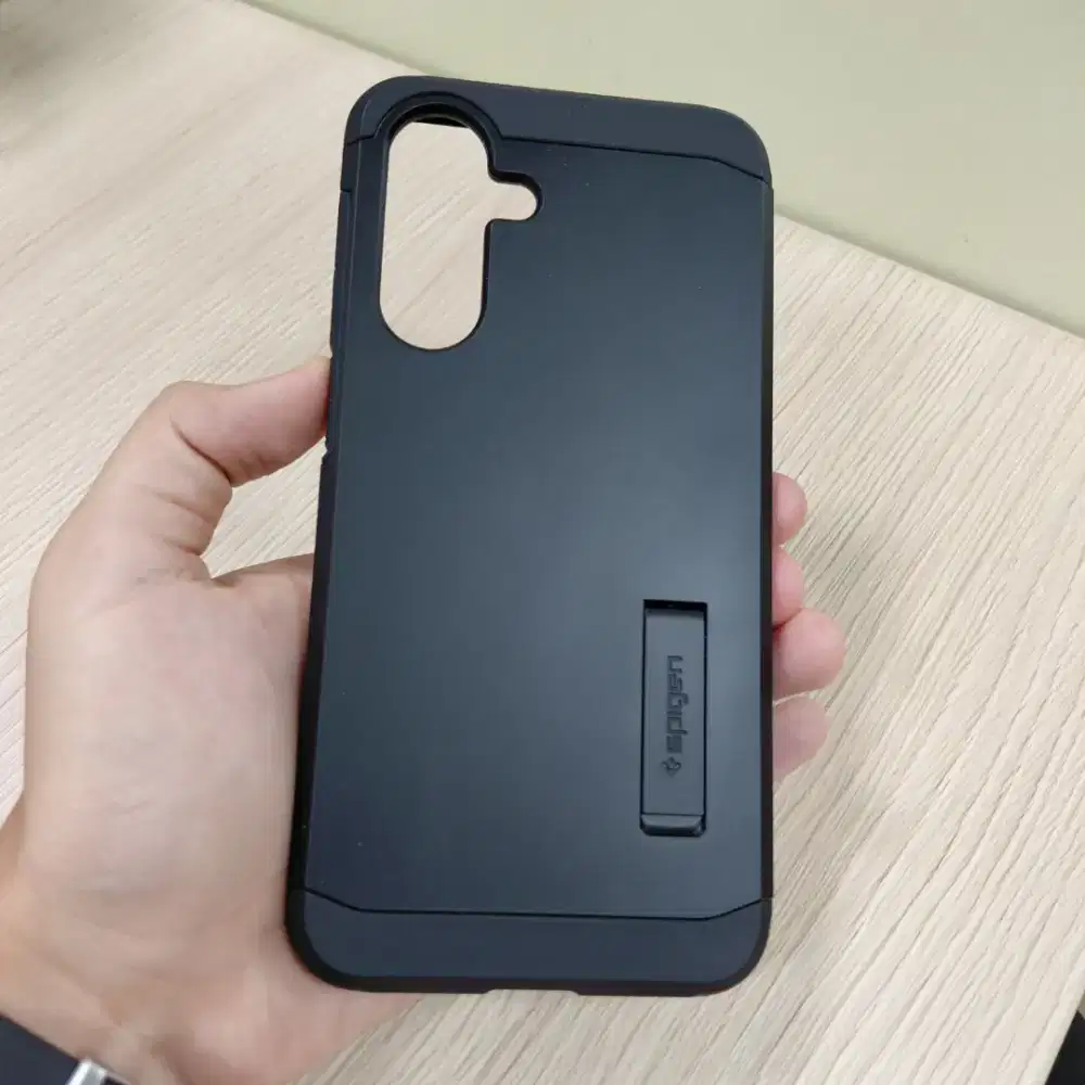 Spigen Case Samsung Galaxy A36 5G Original Black Casing Armor Hardcase