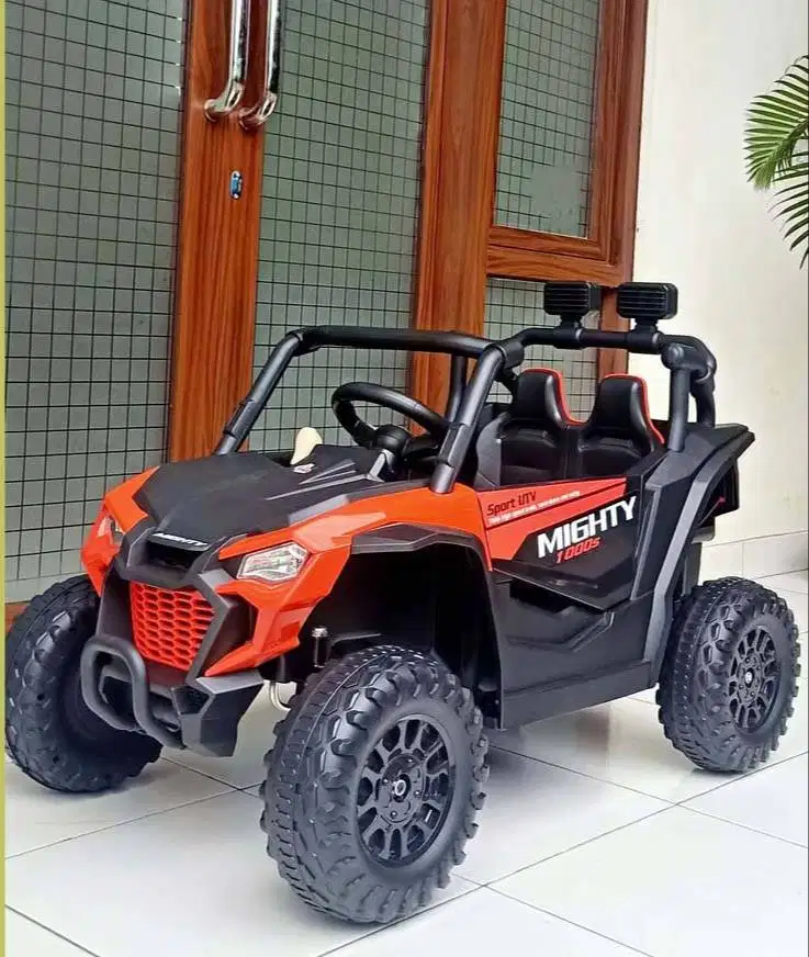 Mainan Mobil Aki Anak Jeep Mighty PMB M 9388