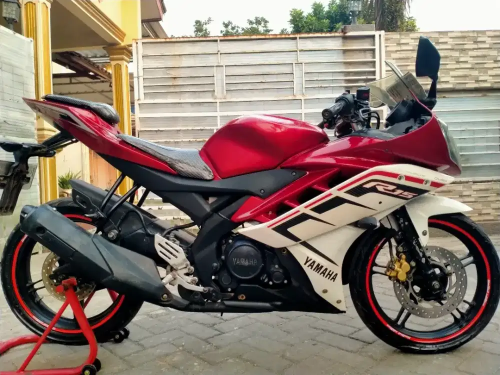 R15 lengkap motor sehat mesin segel keterangan detail dibawah