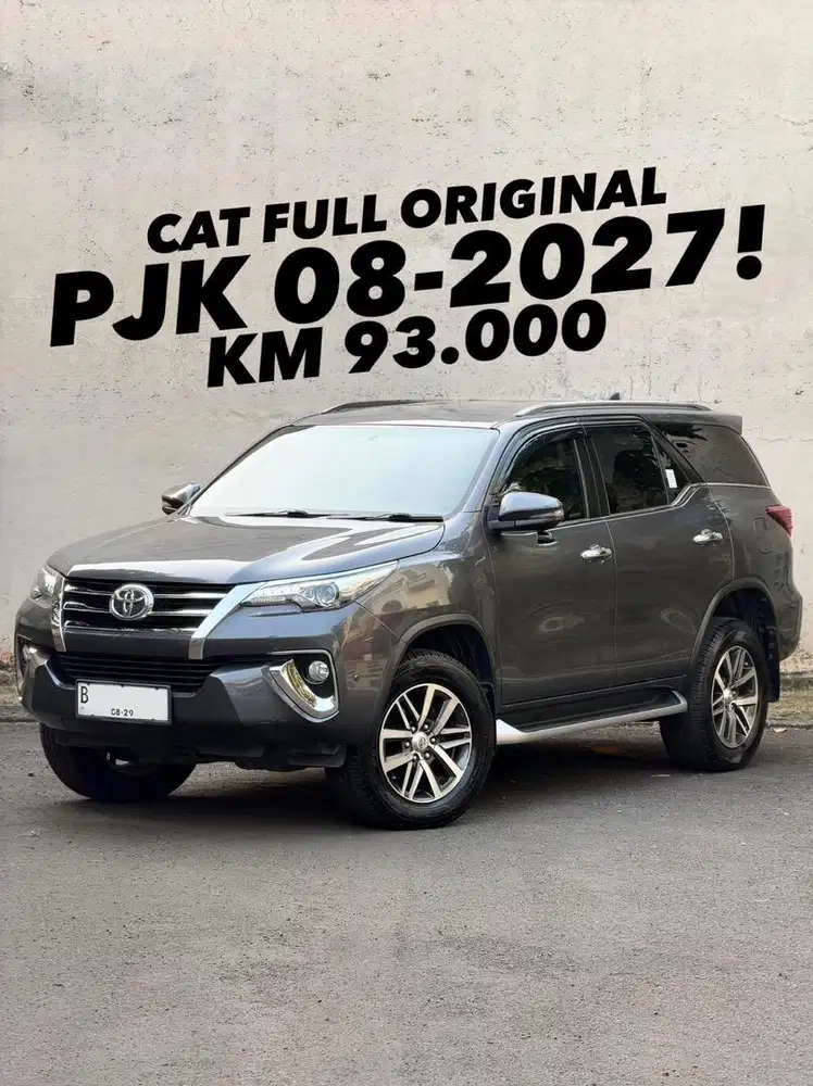 HARGA CASH! Pjk 08/27! Fortuner VRZ 2.4 AT 2016 Toyota