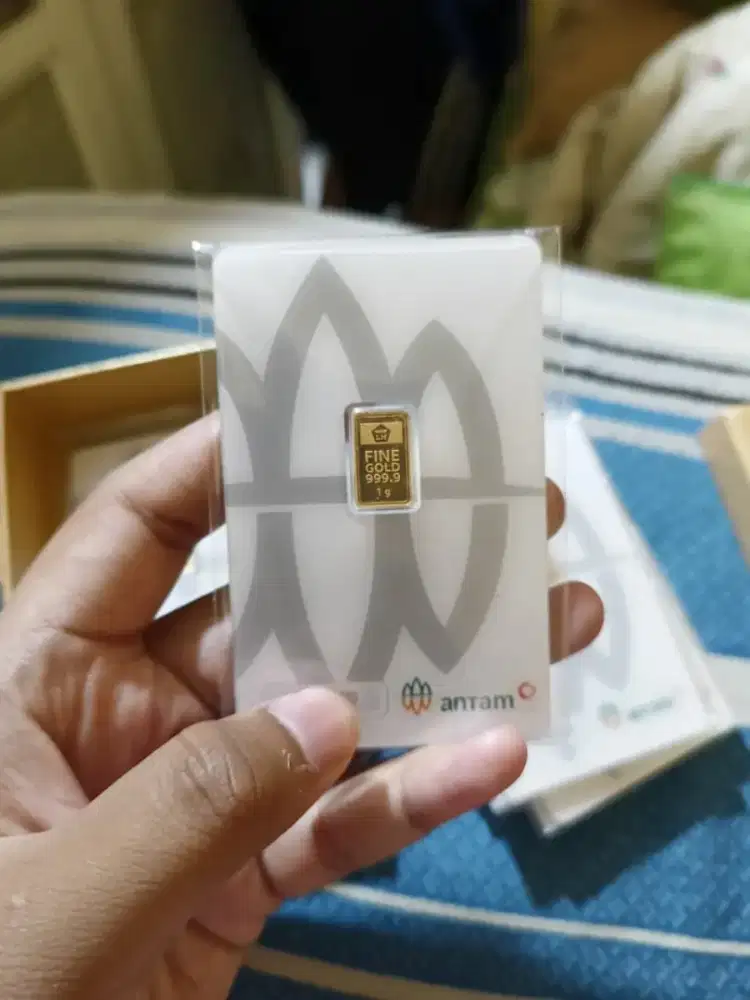 ANTAM 1 GRAM CERTIEYE GOLD INVESTASI JANGKA ANTAM LANGKA 1 GRAM GOLD