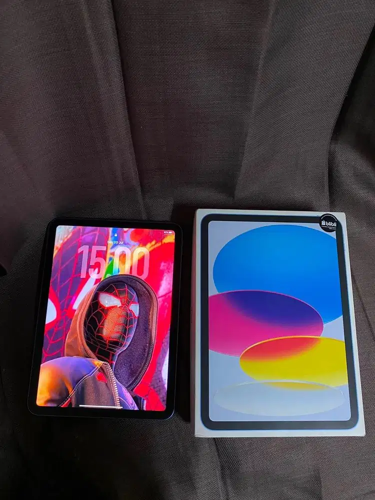 IPAD GEN 11 128GB BLUE IBOX GARANSI ON LIKE NEW