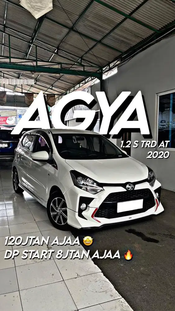 dp8jt Toyota Agya 1.2 G TRD S 2020 AT MATIC 2021 mt rs manual brio