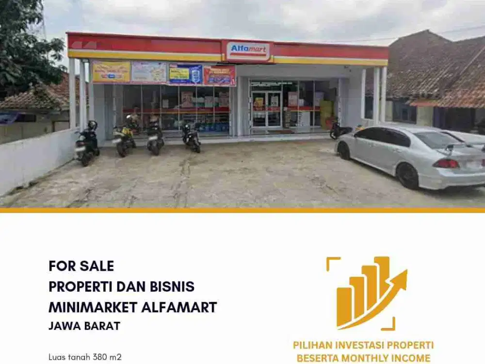 Dijual Bangunan dan Bisnis Alfamart di Sumedang