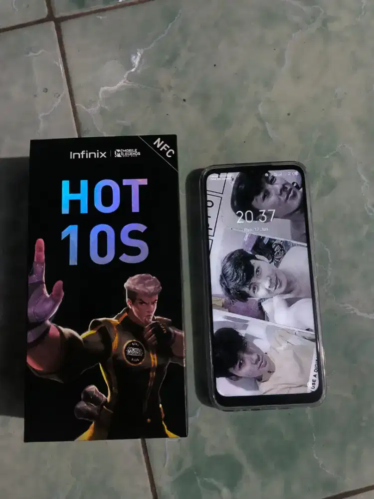 JUAL HP INFINIX HOT10S 4/128