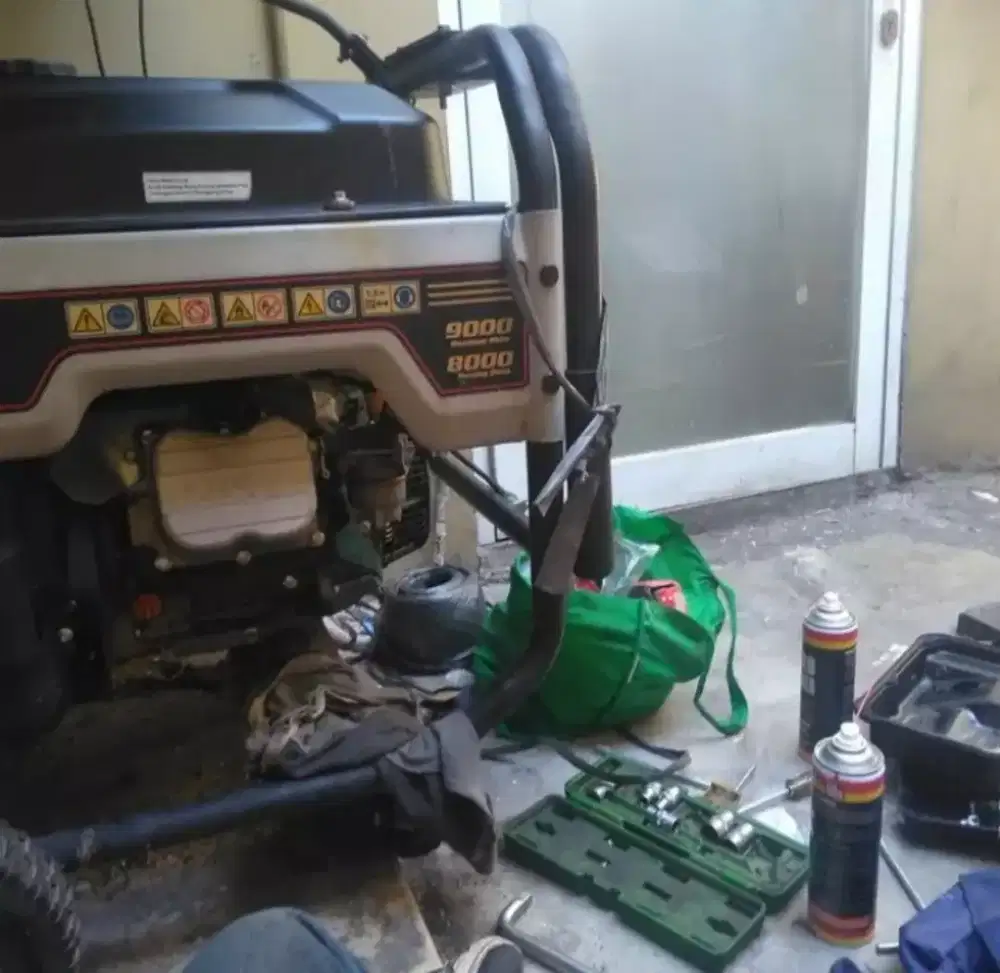 Perbaikan Genset Kompresor dll