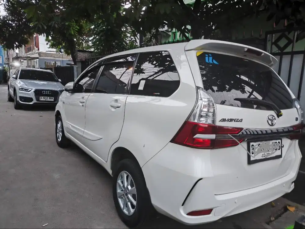 Avanza G 2020 putih manual