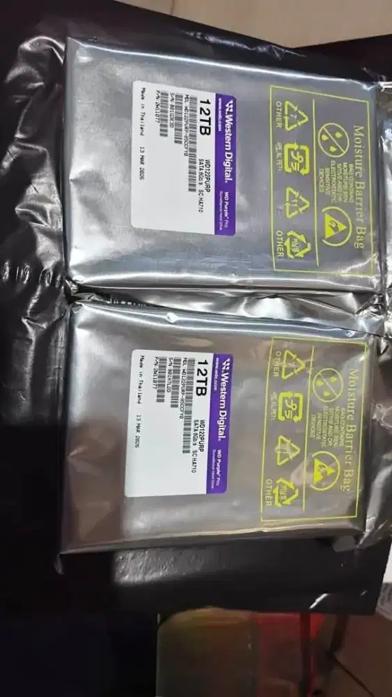 Hardisk 12TB baru WD purple