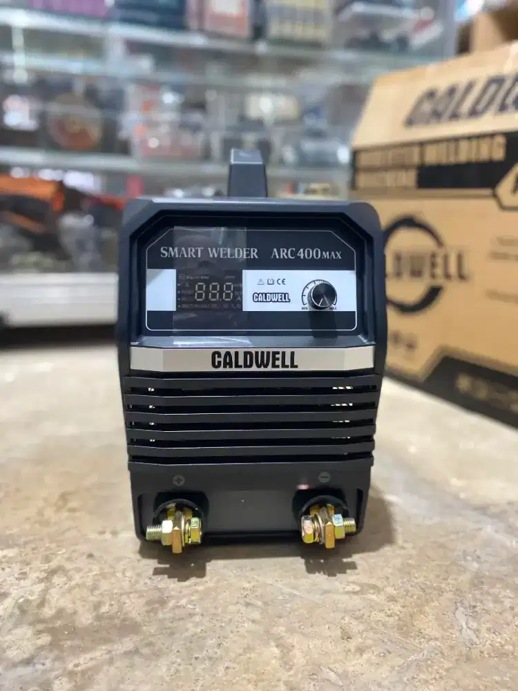 MESIN LAS MMA 400A CALDWELL 3 PHASE SMAW STIK LISTRIK INVERTER IGBT DC