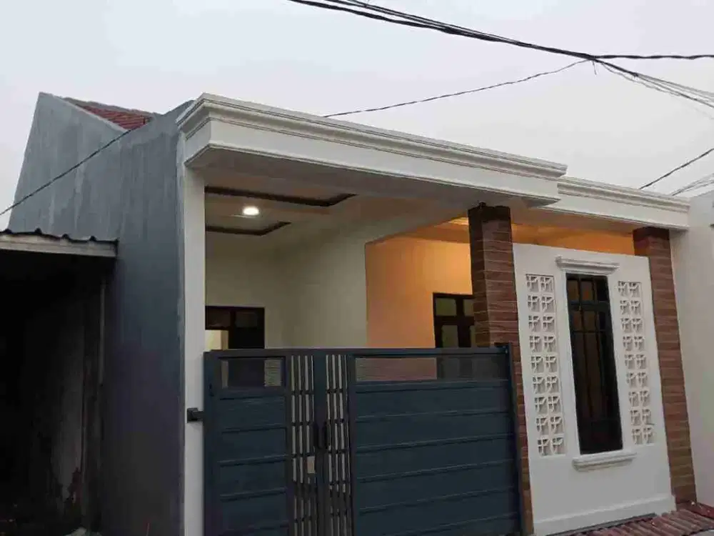rumah minimalis bangunan baru tengah kota Serang