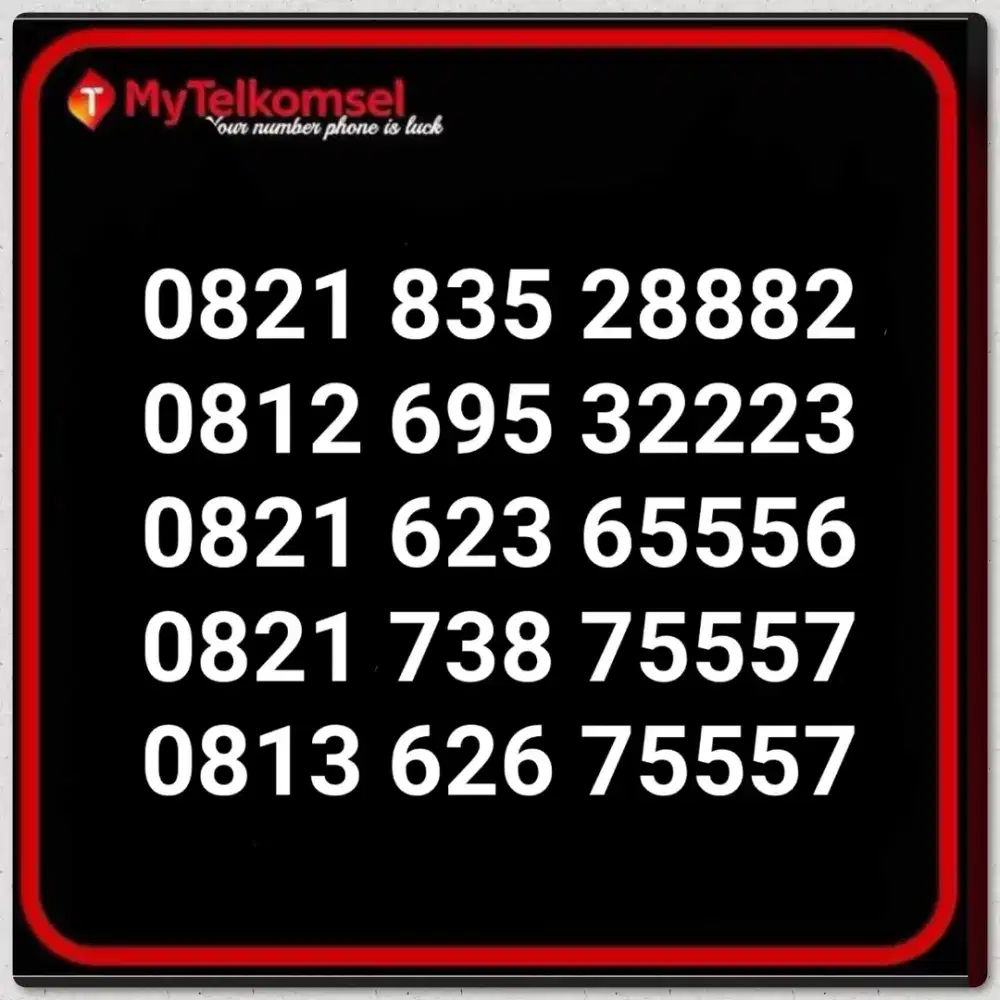 Perdana cantik, no cantik telkomsel