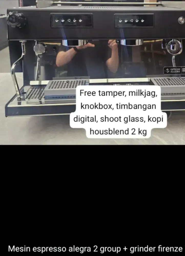 Mesin kopi alerga double group