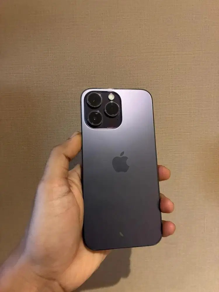 iPhone 14 Pro Max 256 GB Deep Purple Resmi Bea Cukai