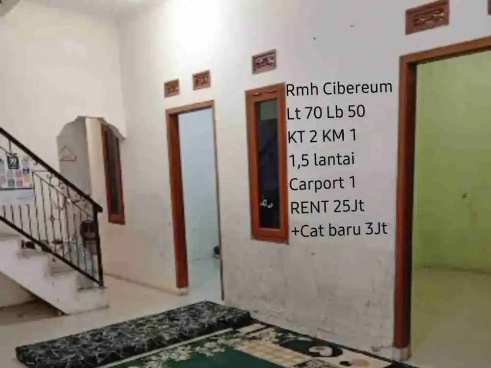 Rumah Kontrakan Cibereum Cimahi Selatan