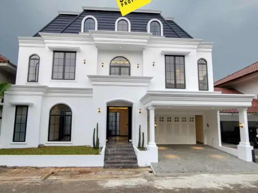 Best Deal! Dijual Rumah Brand New Elegan Bintaro Sektor 9 Tangerang Selatan, LT 225 m2, Private Swimming Pool, Harga Kompetitif!