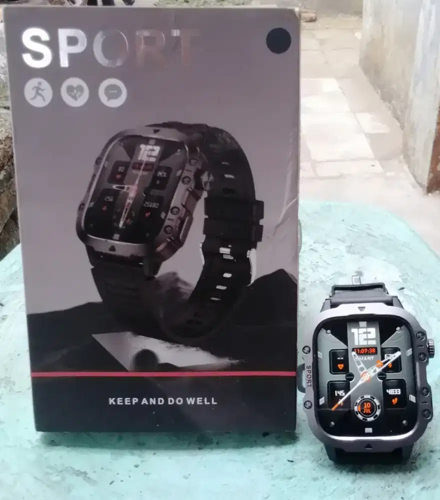 Jual smart watch fitur komplit