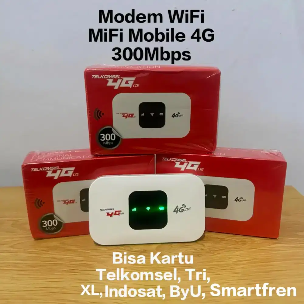 Modem Mifi Telkomsel Unlock Bisa Semua Kartu All Operator 4G 150mbps