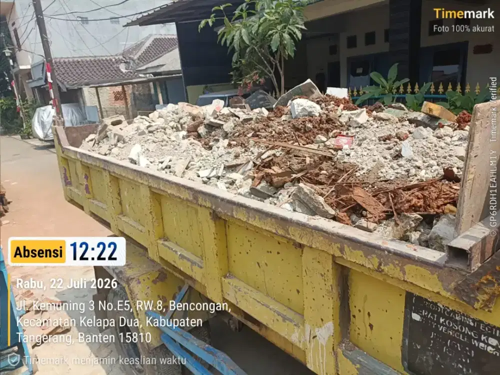 Jasa pengurugan dan buang puing