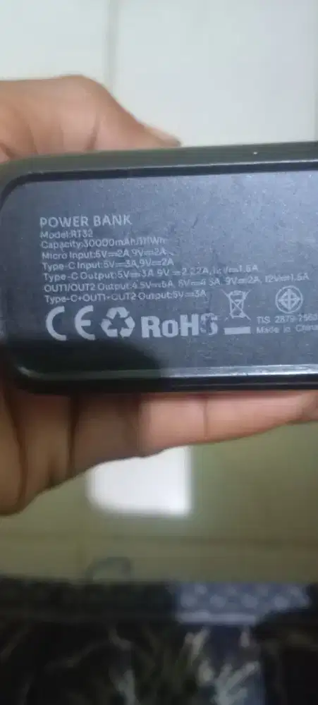 Jual power Bank robot 30.000 mah
