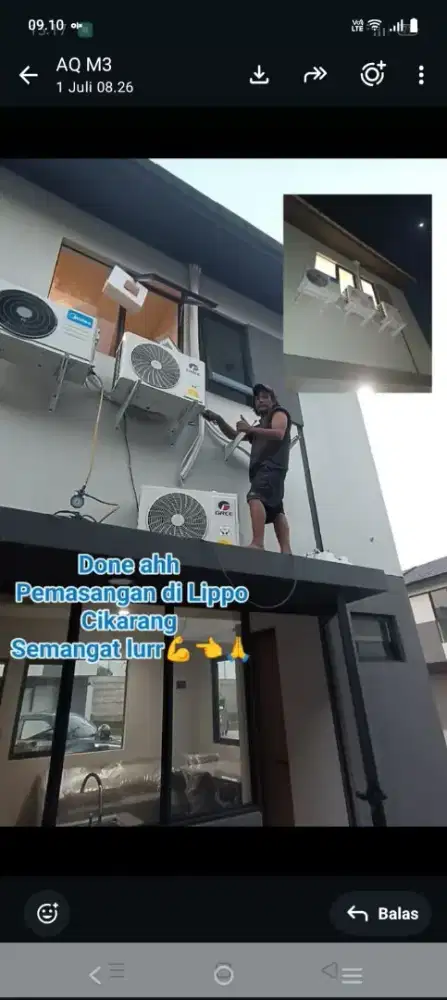 Jasa servis AC kulkas mesin cuci kompa air