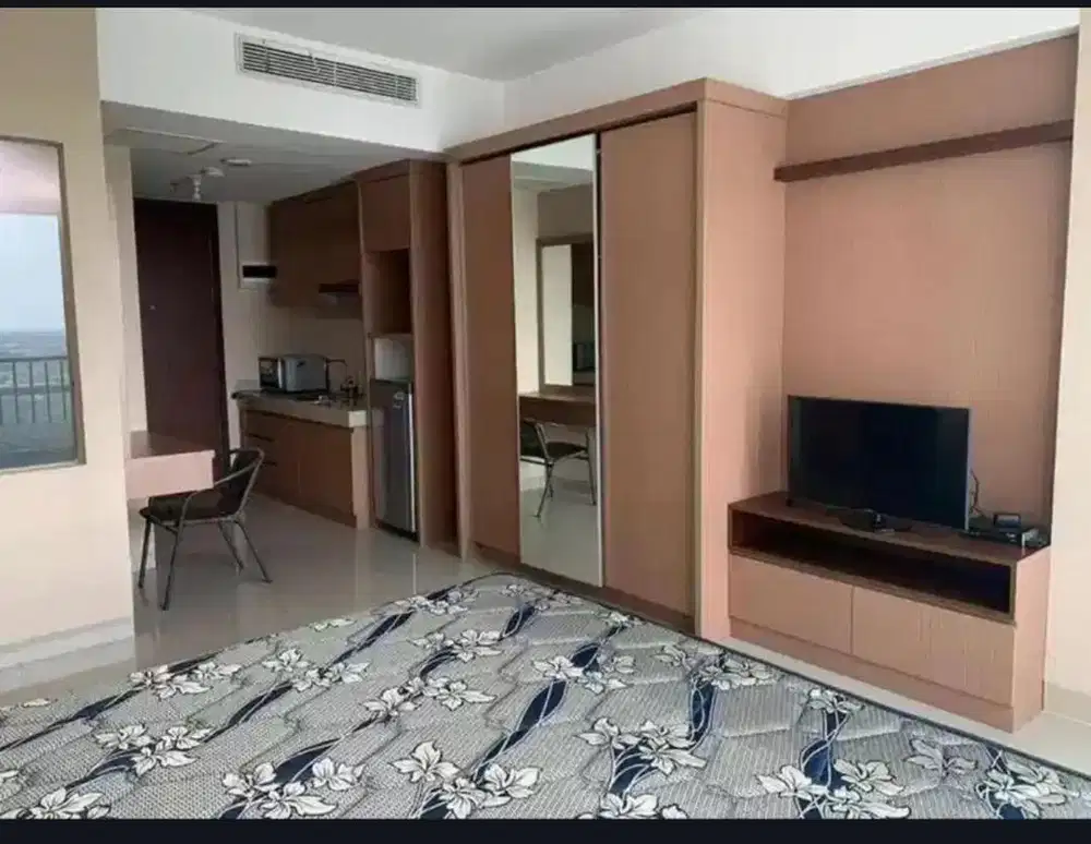 Sewa Apartemen Studio Karawaci U Residence Full Furnished Murah