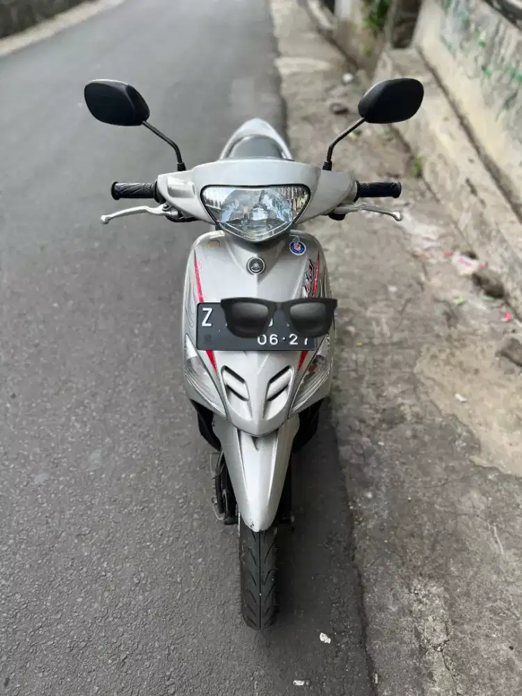 JUAL YAMAHA MIO SPORTY 5TL ORIGINAL SILVER PERAK TAHUN 2007