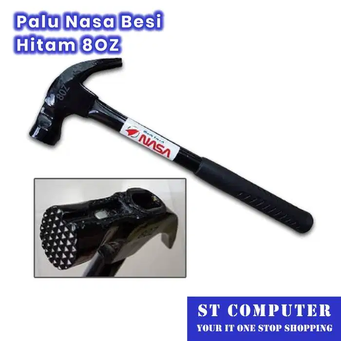 Palu Nasa Besi Hitam 8OZ