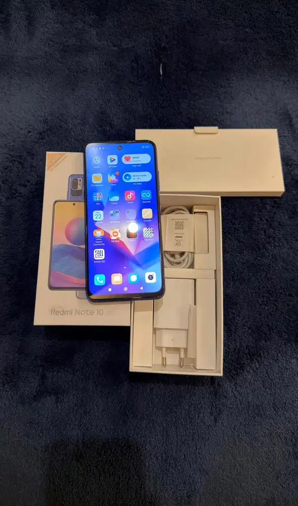 Xiaomi Redmi Note 10 5G 8/128GB Resmi Lengkap
