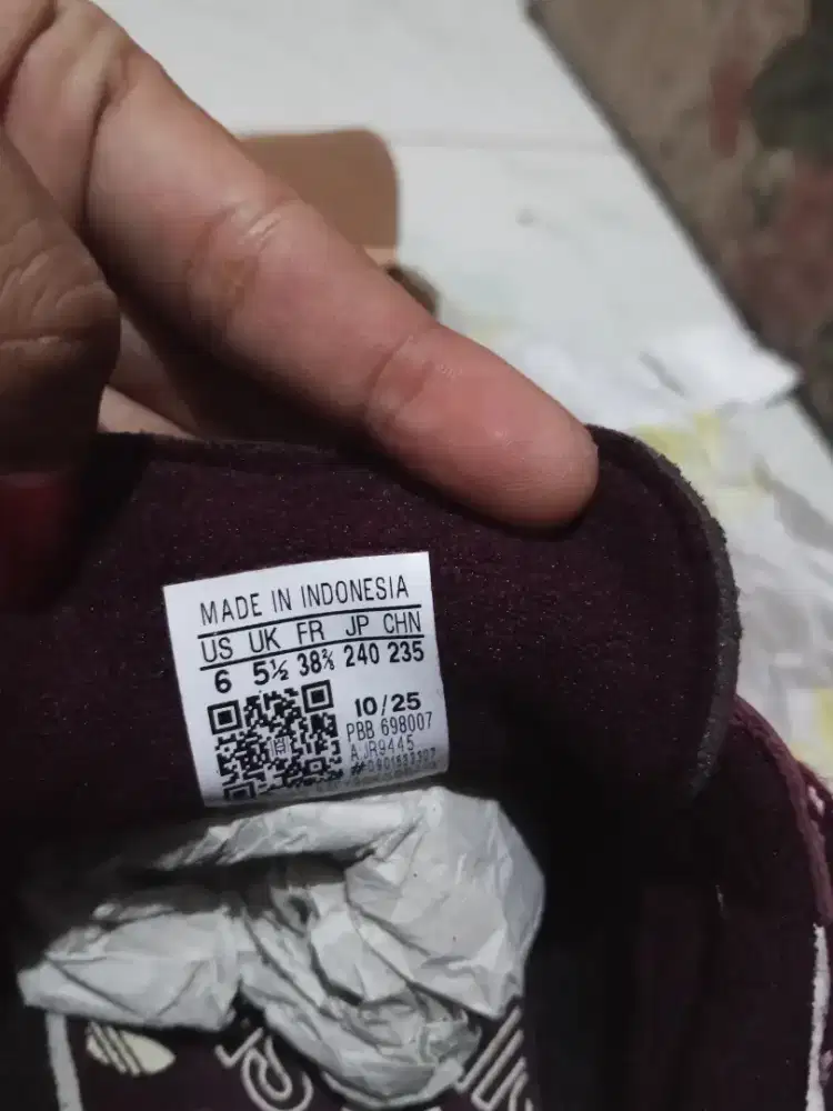Sepatu samba sumatra OG