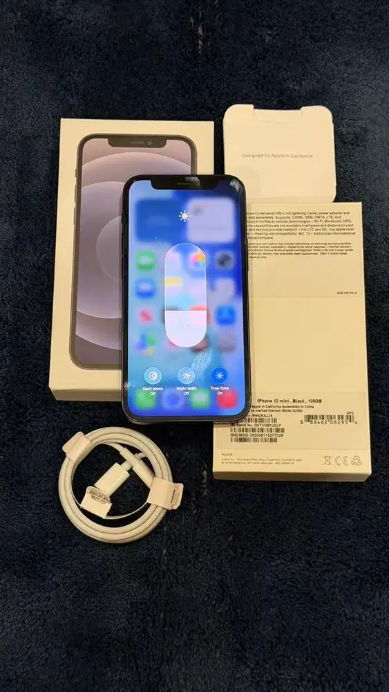 Iphone 12 Mini 128GB Black Terdaftar Lengkap