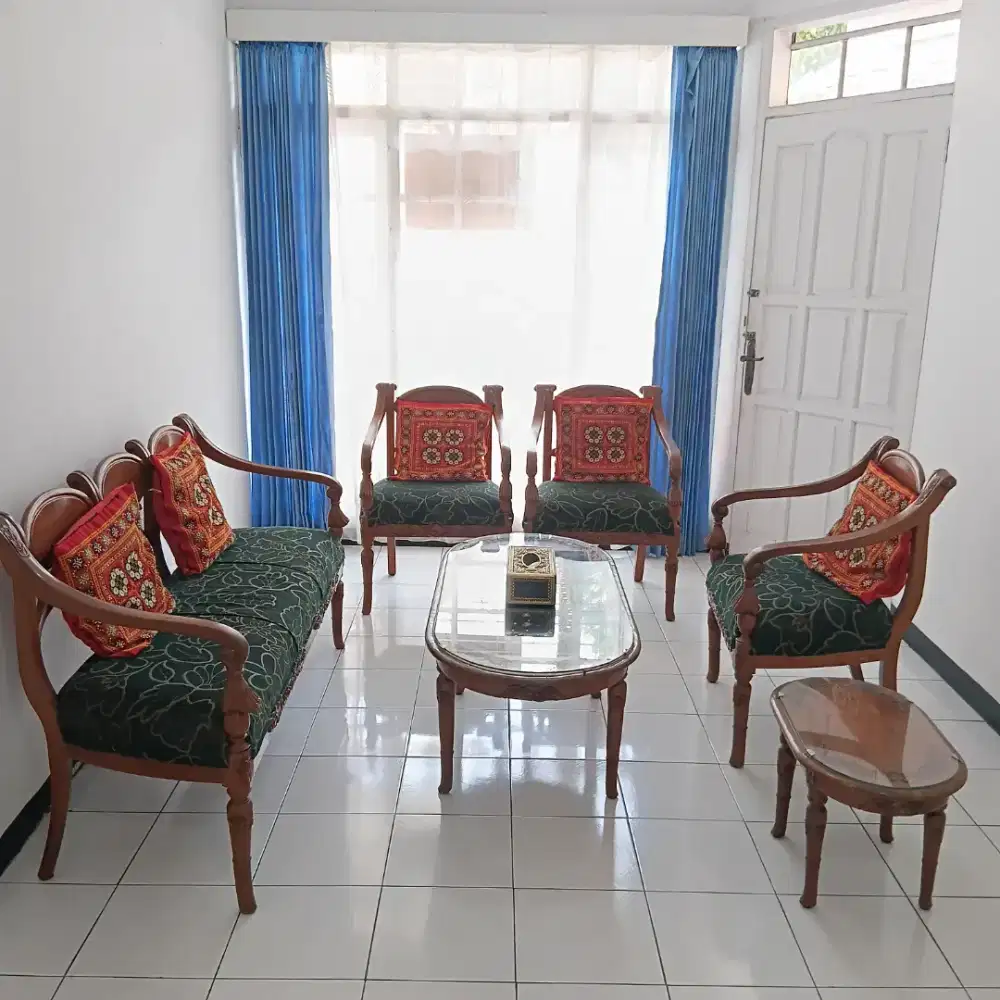 Dijual Kursi Set Jati ukir