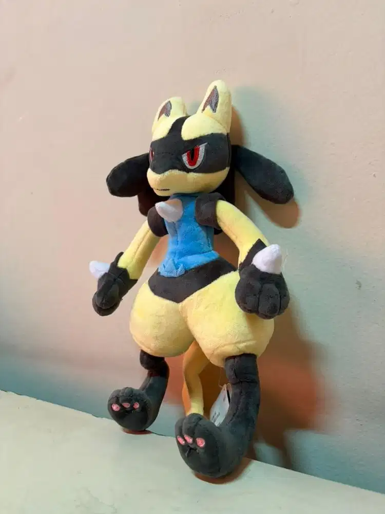 Boneka Pokemon Shiny Lucario